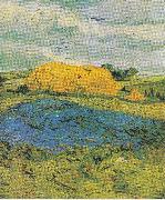 Heuschober an einem Regentag Vincent Van Gogh